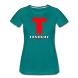 Tanduay Rum - Women’s Premium T-Shirt - teal