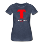 Tanduay Rum - Women’s Premium T-Shirt - heather blue