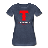 Tanduay Rum - Women’s Premium T-Shirt - heather blue