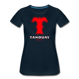 Tanduay Rum - Women’s Premium T-Shirt - deep navy