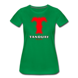 Tanduay Rum - Women’s Premium T-Shirt - kelly green