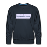 #rumeducation - Men’s Premium Sweatshirt - navy