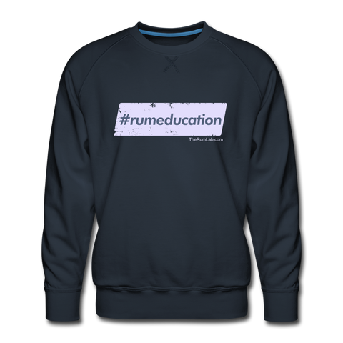 #rumeducation - Men’s Premium Sweatshirt - navy