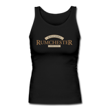 RUMCHESTER - Women's Longer Length Fitted Tank - black