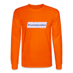 #rumeducation - Men's Long Sleeve T-Shirt - orange
