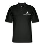 Admiral Rodney Rum - Men's Pique Polo Shirt - black