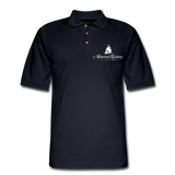 Admiral Rodney Rum - Men's Pique Polo Shirt - midnight navy