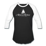 Admiral Rodney Rum - Baseball T-Shirt - black/white
