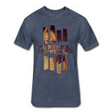 Trailer Happiness - Fitted Cotton/Poly T-Shirt - heather navy