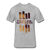 Trailer Happiness - Fitted Cotton/Poly T-Shirt - heather gray
