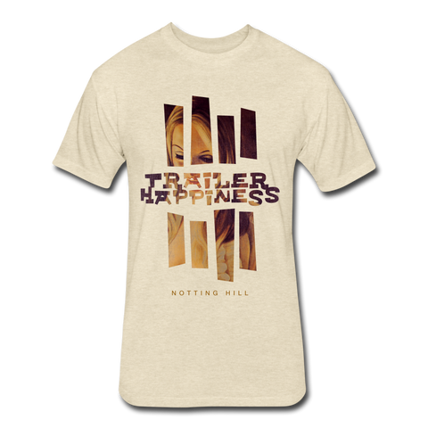 Trailer Happiness - Fitted Cotton/Poly T-Shirt - heather cream