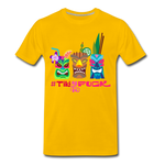 #TikiAsFuck 1 - Men's Premium T-Shirt - sun yellow