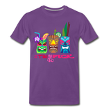 #TikiAsFuck 1 - Men's Premium T-Shirt - purple