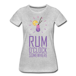 It's Rum O'Clock 2020 - Women’s Premium T-Shirt - heather gray