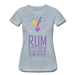 It's Rum O'Clock 2020 - Women’s Premium T-Shirt - heather ice blue