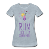 It's Rum O'Clock 2020 - Women’s Premium T-Shirt - heather ice blue