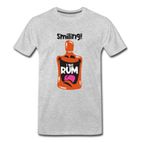 Smiling I got Rum 2020 - Men's Premium T-Shirt - heather gray