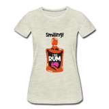 Smiling I got Rum 2020 - Women’s Premium T-Shirt - heather oatmeal