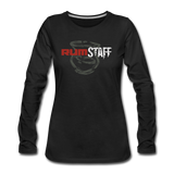 RUM STAFF - Women's Premium Long Sleeve T-Shirt - black