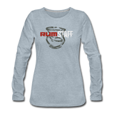 RUM STAFF - Women's Premium Long Sleeve T-Shirt - heather ice blue