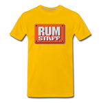 RUM STAFF - Men's Premium T-Shirt - sun yellow
