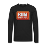 RUM STAFF - Men's Premium Long Sleeve T-Shirt - black