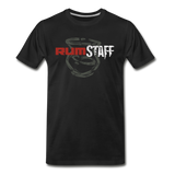 RUM STAFF - Men's Premium T-Shirt - black