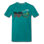 RUM STAFF - Men's Premium T-Shirt - teal