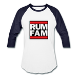 Rum Family Inu-A-Kena 2020 - Baseball T-Shirt - white/navy