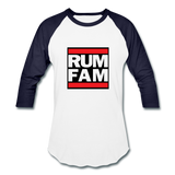 Rum Family Inu-A-Kena 2020 - Baseball T-Shirt - white/navy