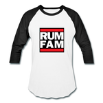 Rum Family Inu-A-Kena 2020 - Baseball T-Shirt - white/black