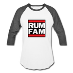 Rum Family Inu-A-Kena 2020 - Baseball T-Shirt - white/charcoal