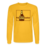 PreRUMization - Men's Long Sleeve T-Shirt - gold