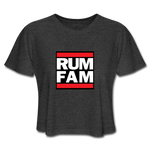Rum Family Inu-A-Kena 2020 - Women's Cropped T-Shirt - deep heather