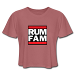 Rum Family Inu-A-Kena 2020 - Women's Cropped T-Shirt - mauve