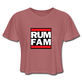 Rum Family Inu-A-Kena 2020 - Women's Cropped T-Shirt - mauve
