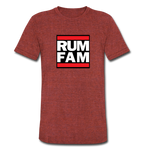Rum Family Inu-A-Kena 2020 - Unisex Tri-Blend T-Shirt - heather cranberry