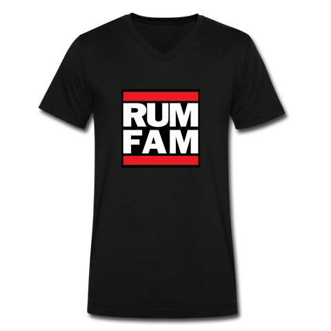 Rum Family Inu-A-Kena 2020 - Men's V-Neck T-Shirt - black