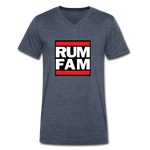 Rum Family Inu-A-Kena 2020 - Men's V-Neck T-Shirt - heather navy