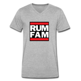 Rum Family Inu-A-Kena 2020 - Men's V-Neck T-Shirt - heather gray