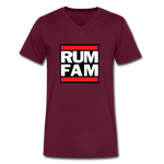 Rum Family Inu-A-Kena 2020 - Men's V-Neck T-Shirt - maroon