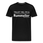 Trust me I'm A Rummelier - Men's Premium T-Shirt - black