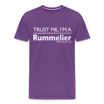 Trust me I'm A Rummelier - Men's Premium T-Shirt - purple