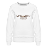New York Rum Festival & Congress 2021 - Women’s Premium Sweatshirt - white