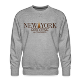 New York Rum Festival & Congress 2021 - Men’s Premium Sweatshirt - heather grey