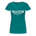 New York Rum Festival 2000 - Women’s Premium T-Shirt - teal