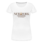 New York Rum Festival & Congress 2021 - Women’s Premium T-Shirt - white