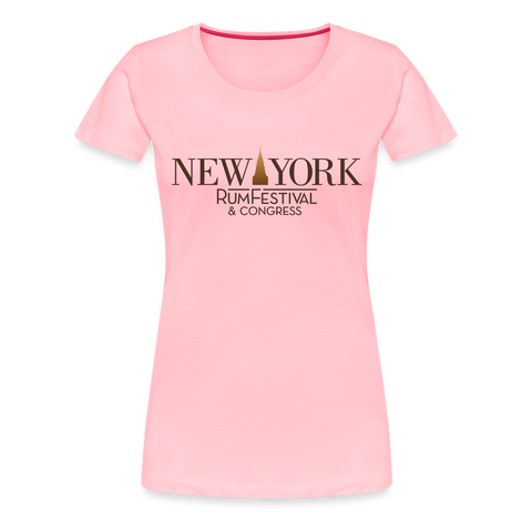 New York Rum Festival & Congress 2021 - Women’s Premium T-Shirt - pink