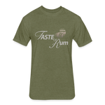 Taste of Rum 2020 - Fitted Cotton/Poly T-Shirt by Next Level - heather military green