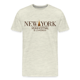 New York Rum Festival & Congress 2021 - Men's Premium T-Shirt - heather oatmeal